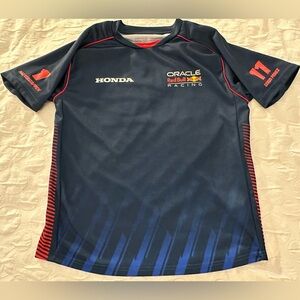 Castore Oracle Red Bull F1 Racing Jersey Shirt Mens Medium Verstappen & Perez